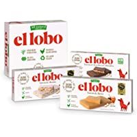 El Lobo - Pack Familiar &quot-All-Natural&quot- contiene Turrón Blando Jijona 250G- Turrón Duro Alicante 250G y Turrón Duro…